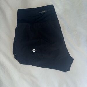 lululemon athletica Black Athletic Shorts for Performance